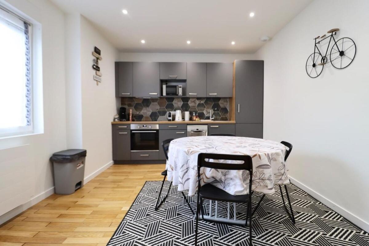 Appartement Cosy Neudorf Climatise Wifi 90M2 Estrasburgo Exterior foto
